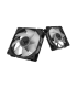 ASUS TUF Gaming TR120 ARGB Reverse Fan - Single Pack Carcasa del ordenador Ventilador 12 cm Negro