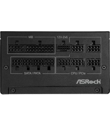 FUENTE ALIMENTACION ASROCK SL-650G,PSU,650W,80 PLUS GOLD,135MM,MODULAR,PCI-E 5.1 (12+4pin)x1,PCI-E (6+2 pin)x3,SATA (5 pin)x9