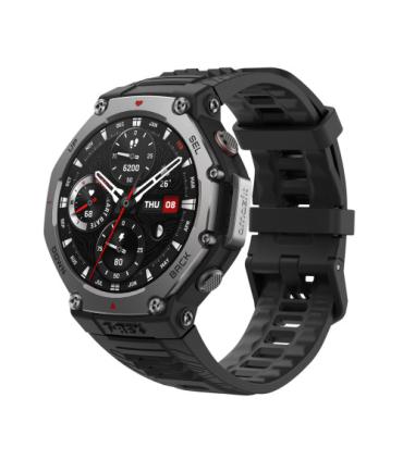 Amazfit T-Rex 3 3,81 cm (1.5") AMOLED Digital 480 x 480 Pixeles Pantalla táctil Negro Wifi GPS (satélite