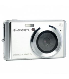 Agfaphoto DC5200 Camara Digital - Sensor CMOS - Zoom Optico 8x - Color Plata
