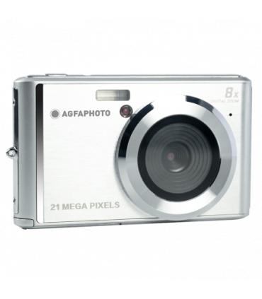 Agfaphoto DC5200 Camara Digital - Sensor CMOS - Zoom Optico 8x - Color Plata