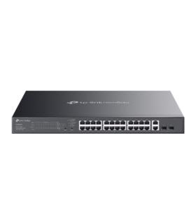 TP-Link Omada ES228GMP switch Gestionado Gigabit Ethernet (10/100/1000) Energía sobre Ethernet (PoE) Negro