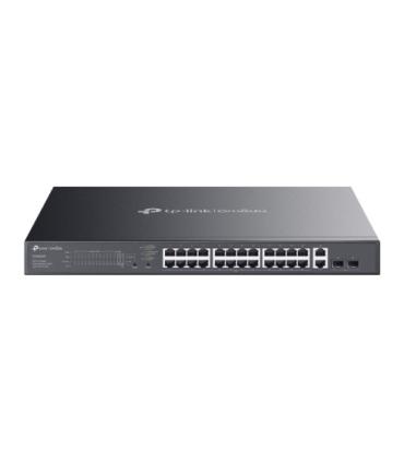 TP-Link Omada ES228GMP switch Gestionado Gigabit Ethernet (10/100/1000) Energía sobre Ethernet (PoE) Negro