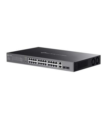 TP-Link Omada ES228GMP switch Gestionado Gigabit Ethernet (10/100/1000) Energía sobre Ethernet (PoE) Negro