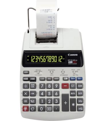 Canon MP120-MG-ES Calculadora de Impresion con Pantalla LCD de 1 Linea 12 Digitos - Impresion en Negro y Rojo - Diseño de Teclad