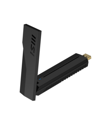 MSI BE6500 WiFi7 USB Stick - Dongle tarjeta y adaptador de interfaz USB 3.2 Gen 1 (3.1 Gen 1