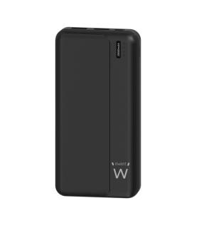 Ewent EW1163 Powerbank 20000mAH 22.5W PD - USB-A, USB-C - Color Negro