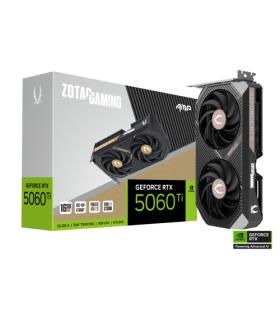 VGA ZOTAC RTX 5060 TI 16GB AMP,NV,RTX5060TI,16GB,GDDR7,128BIT,1HDMI+3DP,2 VENTILADORES (ZT-B50620F-10M