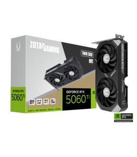 VGA ZOTAC RTX 5060 TI 8GB TWIN EDGE OC,NV,RTX5060TI,8GB,GDDR7,128BIT,1HDMI+3DP,2 VENTILADORES (ZT-B50610H-10M