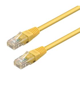 WP WPC-PAT-6U020Y cable de red Amarillo 2 m Cat6 U/UTP (UTP