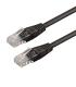 WP WPC-PAT-6U020BL cable de red Negro 2 m Cat6 U/UTP (UTP