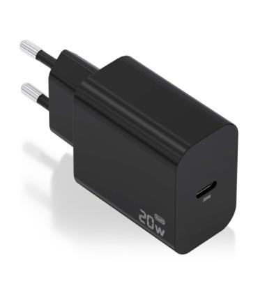 Aisens Cargador GaN 20W - USB-C PD3.0 - Color Negro