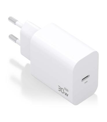Aisens Cargador GaN 30W - USB-C PD3.0 - Color Blanco