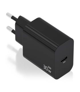 Aisens Cargador GaN 30W - USB-C PD3.0 - Color Negro