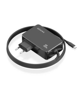 Aisens Cargador de Portatil GaN USB-C/PD 100W PD3.0 - Cable de 1.80m - Color Negro