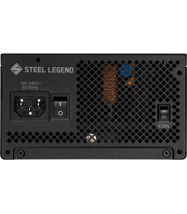 FUENTE ALIMENTACION ASROCK SL-1000G,PSU,1000W,80 PLUS GOLD,135MM,MODULAR,PCI-E 5.1 (12+4pin)x1,PCI-E (6+2 pin)x3,SATA (5 pin)x9