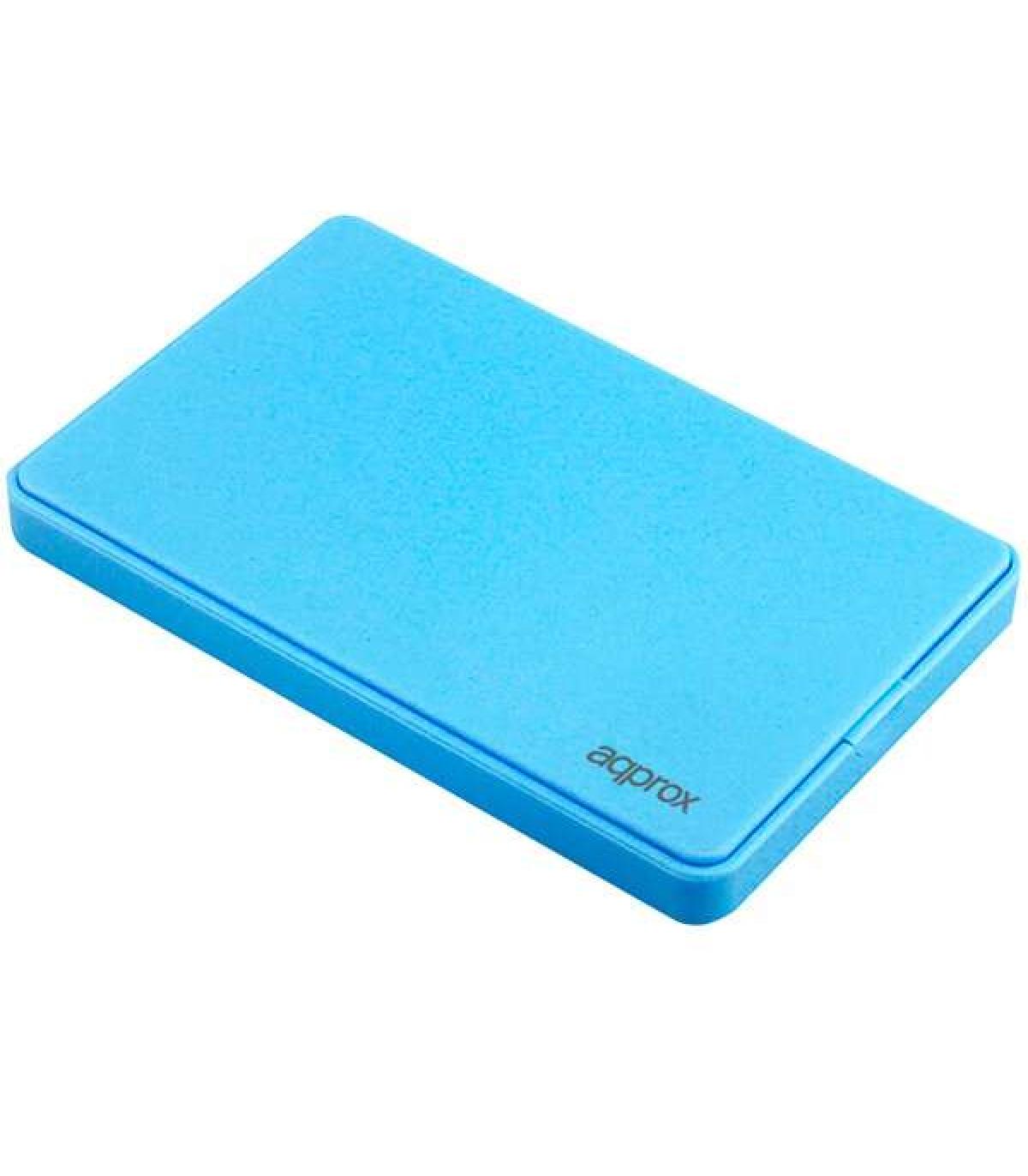 Approx Carcasa Externa HD 2.5" SATA-USB 3.0 - Color Azul