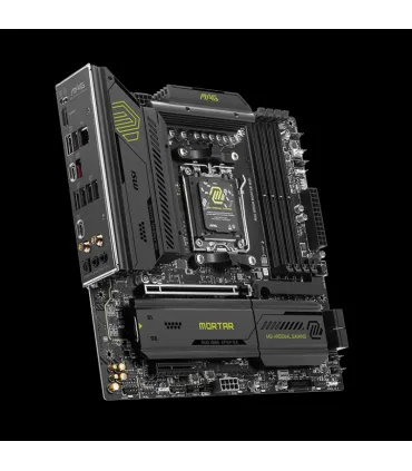 PLACA MSI MAG B850M MORTAR WIFI,AMD,AM5,B850,4DDR5,256GB,1HDMI,4SATA3+3M.2,5GBLAN+WIFI7+BT5.4,9USB3.2,MATX