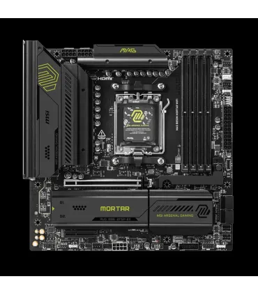 PLACA MSI MAG B850M MORTAR WIFI,AMD,AM5,B850,4DDR5,256GB,1HDMI,4SATA3+3M.2,5GBLAN+WIFI7+BT5.4,9USB3.2,MATX