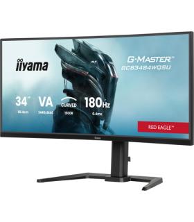 MONITOR IIYAMA G-MASTER GCB3484WQSU-B1, 34", CURVATURA 1500R, 180HZ, 500CD