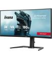 MONITOR IIYAMA G-MASTER GCB3484WQSU-B1, 34", CURVATURA 1500R, 180HZ, 500CD