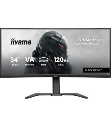 MONITOR IIYAMA G-MASTER GCB3482WQSU-B1, CURVO 34", 120HZ, 500CD