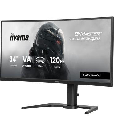 MONITOR IIYAMA G-MASTER GCB3482WQSU-B1, CURVO 34", 120HZ, 500CD