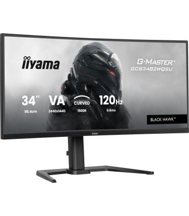 MONITOR IIYAMA G-MASTER GCB3482WQSU-B1, CURVO 34", 120HZ, 500CD