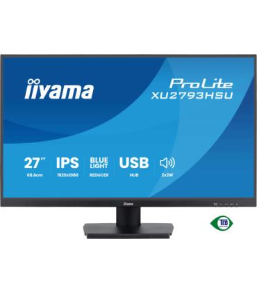 IIYAMA MONITOR PROLITE XU2793HSU-B7, 27" IPS, 1H 1DP, 2x2.0, 100HZ, 300CD