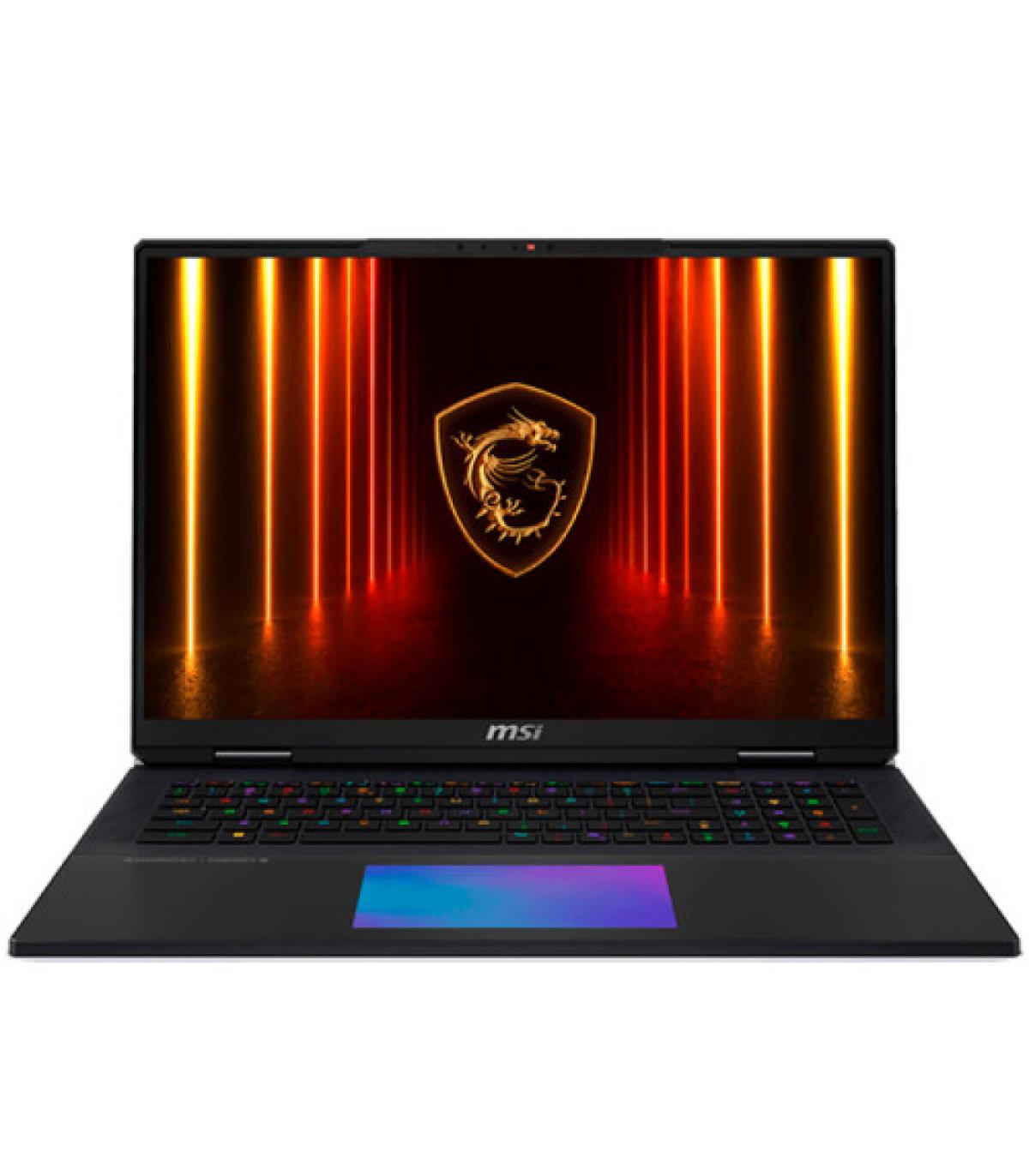 MSI PORTATIL TITAN 18 HX AI A2XWIG-245ES. 18" 16:10 UHD+ (3840X2400) 120HZ, IPS. INTEL CORE ULTRA 9 285HX. NVIDIA GEFORCE RTX 50