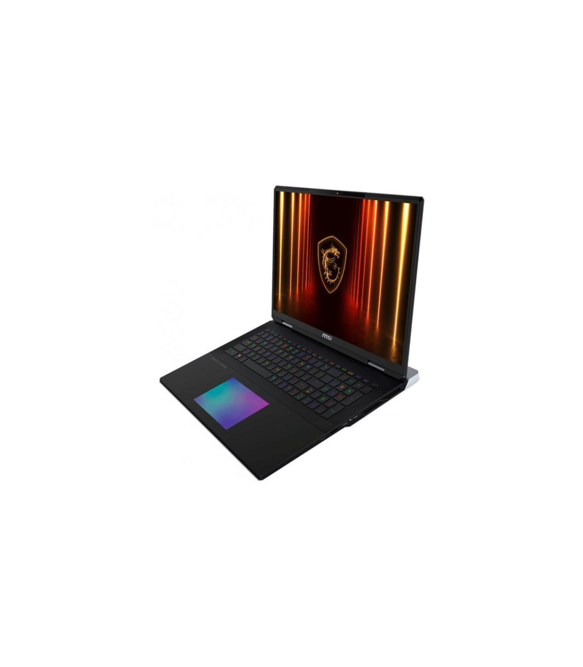 MSI PORTATIL TITAN 18 HX AI A2XWIG-245ES. 18" 16:10 UHD+ (3840X2400) 120HZ, IPS. INTEL CORE ULTRA 9 285HX. NVIDIA GEFORCE RTX 50