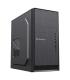 Unykach Aero C12 V2 Caja Torre MicroATX - Tamaño Disco Soportado 3.5", 2.5" - USB-A 3.0, USB-C 2.0, Audio - Color Negro