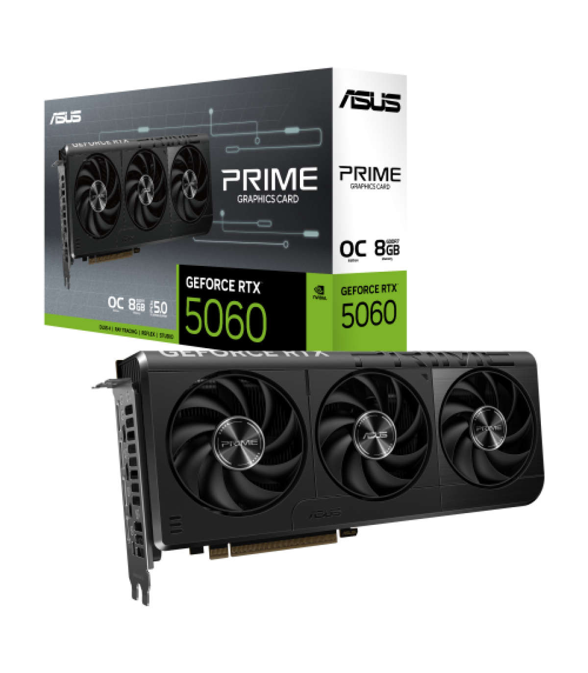 ASUS Prime -RTX5060-O8G NVIDIA GeForce RTX 5060 8 GB GDDR7