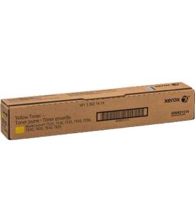 Xerox WorkCentre 7525/7535/7545/7830 Amarillo Cartucho de Toner Original - 006R01514