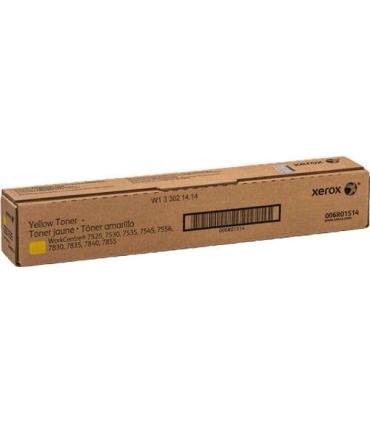 Xerox WorkCentre 7525/7535/7545/7830 Amarillo Cartucho de Toner Original - 006R01514