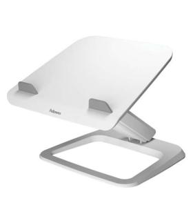 Fellowes Hana LT Elevador para Portatil hasta 19" - Sistema de Elevacion con Muelle a Gas - Giratorio 45º - Gestion de Cables ..