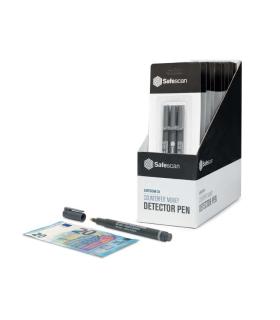 Safescan 30 Expositor de 10 Blisters con 3 Boligrafos Detectores de Billetes Falsos - Verificacion en 2 Segundos - Tinta con Bas