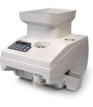 Safescan 1550 Contadora de Monedas - Alta Capacidad - Pantalla LCD de Facil Lectura - Velocidad de Conteo Rapida