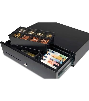 Safescan HD-5030 Cajon Portamonedas uso Intensivo - 8 Compartimentos para Monedas y Billetes - hasta 2 Millones de Aperturas ..