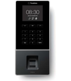 Timemoto TM-626 Terminal de Fichar - hasta 200 Empleados - Lector de Huella Dactilar y Tarjeta RFID - Gestion Completa de Horari