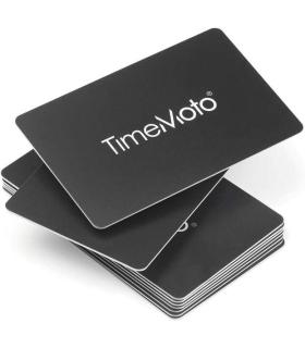 Timemoto RF-100 Pack de 25 Tarjetas de Identificacion RFID - Tamaño de Tarjeta de Credito - Distancia de Deteccion de 7cm - Comp