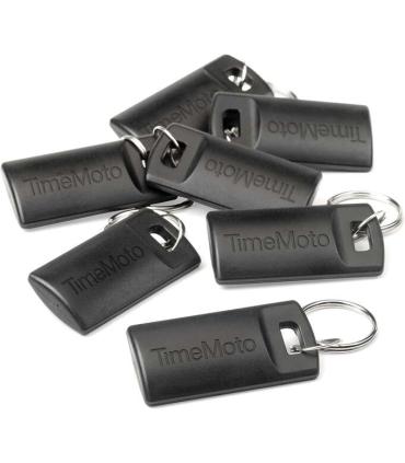 Timemoto RF-110 Pack 25 Llaveros RFID - Compacto - Facil Fichaje - Compatible con Terminales Timemoto