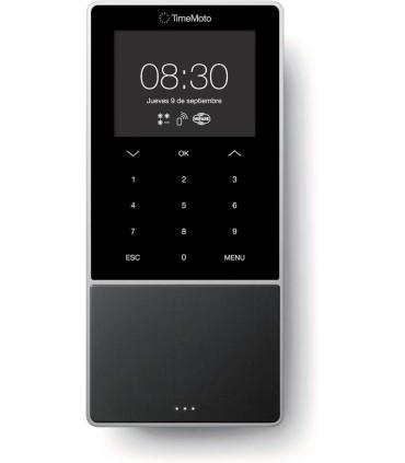 Timemoto TM-818 SC - Gestion de Horarios y Presencia - hasta 2.000 Empleados - Fichaje con RFID/Pin - Cumple Legislacion Laboral