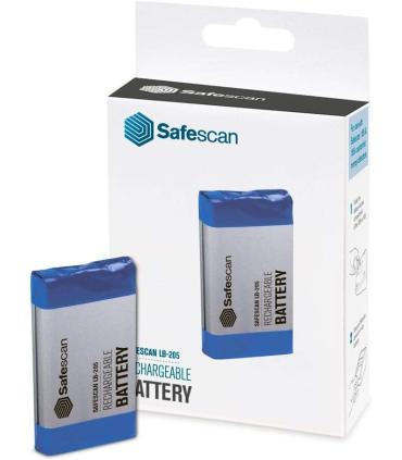 Safescan LB-205 Bateria Recargable - para Safescan 6165/6185 - Duracion Prolongada - Recargable - Facil de Instalar