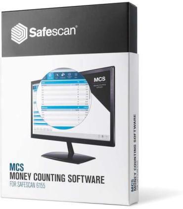 Safescan MCS Software para Conteo de Dinero - Compatible con Safescan 2465-S, 2665-S, 2685-S, 2865-S, 2985-SX, 2995-SX, 1450, 61
