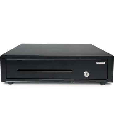 Safescan SD-4141 Cajon Portamonedas - 8 Compartimentos para Monedas - 4 Compartimentos para Billetes - hasta 1 Millon de Apertur