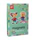 Apli Kids Juego Magnetico Dress Up Profesiones - Escenario Imantado de 28x18 - 30 Fichas Tematicas - Fomenta la Imaginacion y la