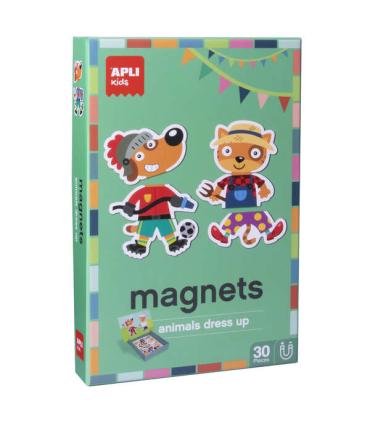 Apli Kids Juego Magnetico Dress Up Profesiones - Escenario Imantado de 28x18 - 30 Fichas Tematicas - Fomenta la Imaginacion y la
