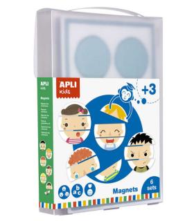 Apli Magnet Emociones XXL - Tamaño 50x70 - Iman de Alta Resistencia - Diseño con Emociones Variadas