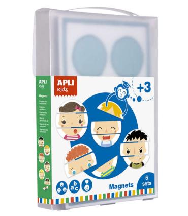 Apli Magnet Emociones XXL - Tamaño 50x70 - Iman de Alta Resistencia - Diseño con Emociones Variadas